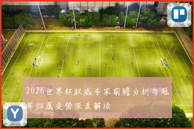 2026世界杯权威专家前瞻分析与冠军归属走势深度解读